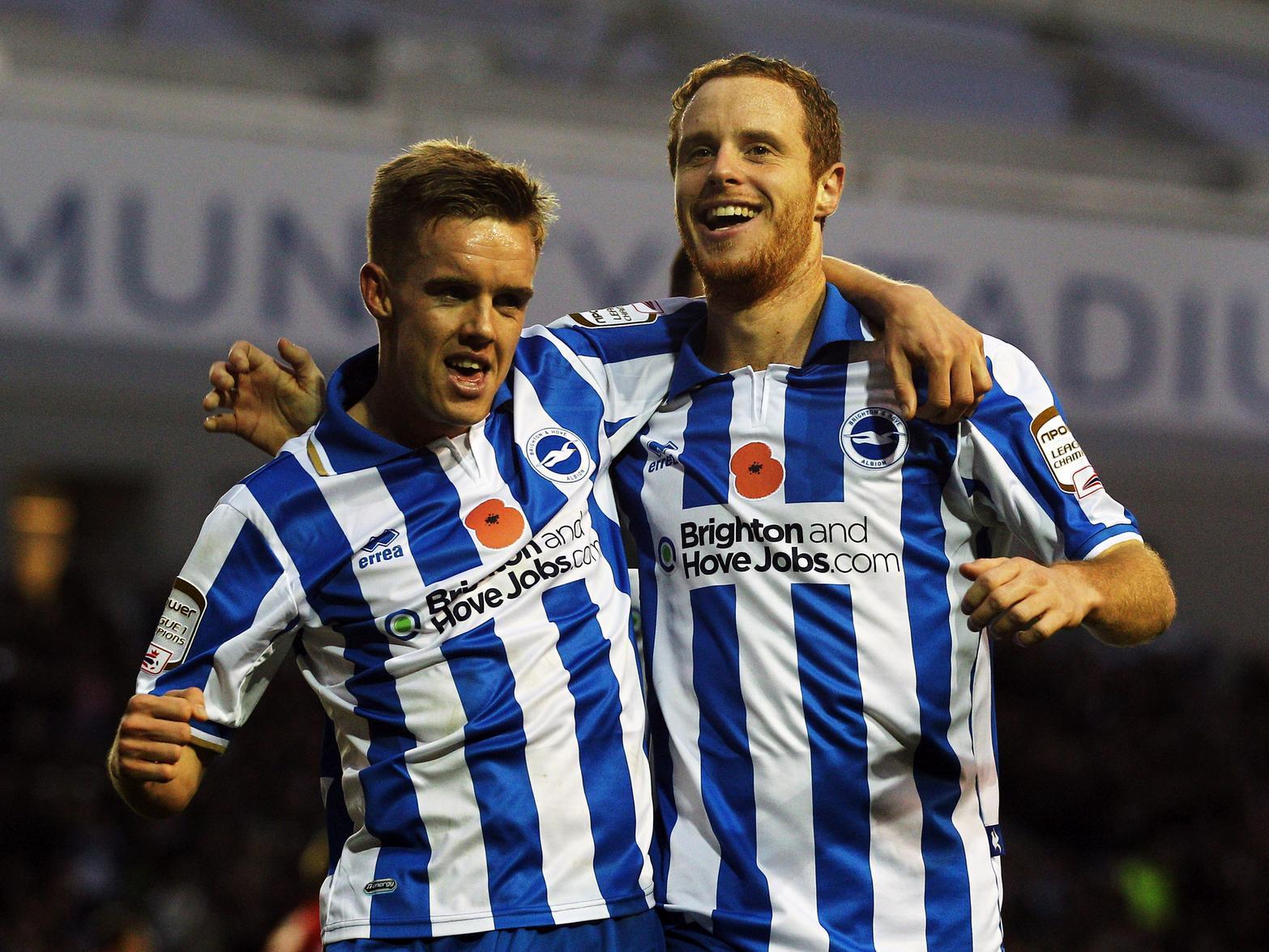 He spent two fine seasons flying down the wing for Brighton, before leaving to join Cardiff City. He's now out in Australia, playing for Melbourne City.