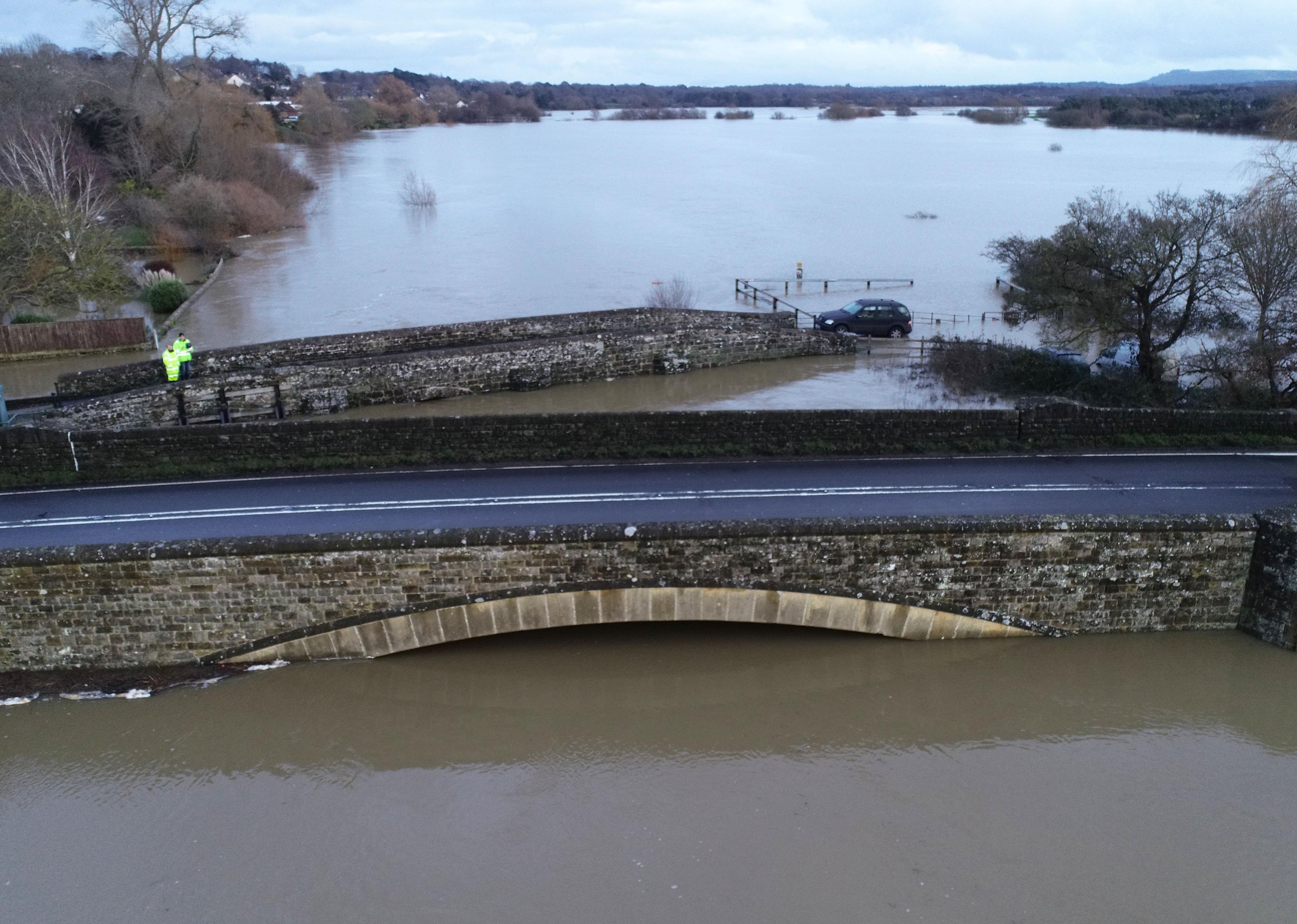 Flooding in Pulborough