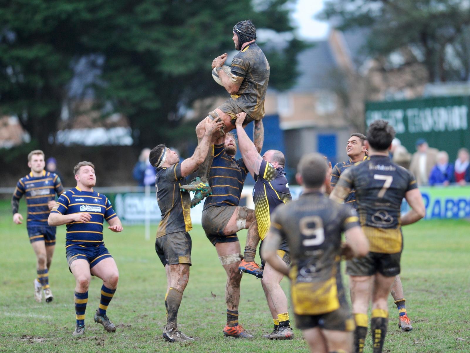 Action from Raiders' win over Bournemouth