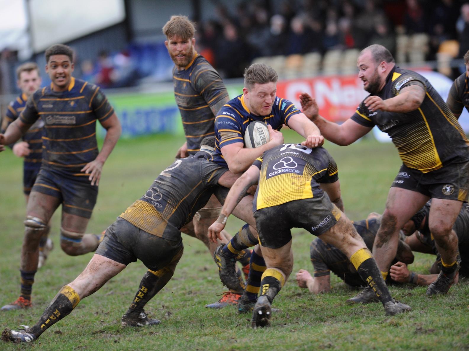 Action from Raiders' win over Bournemouth