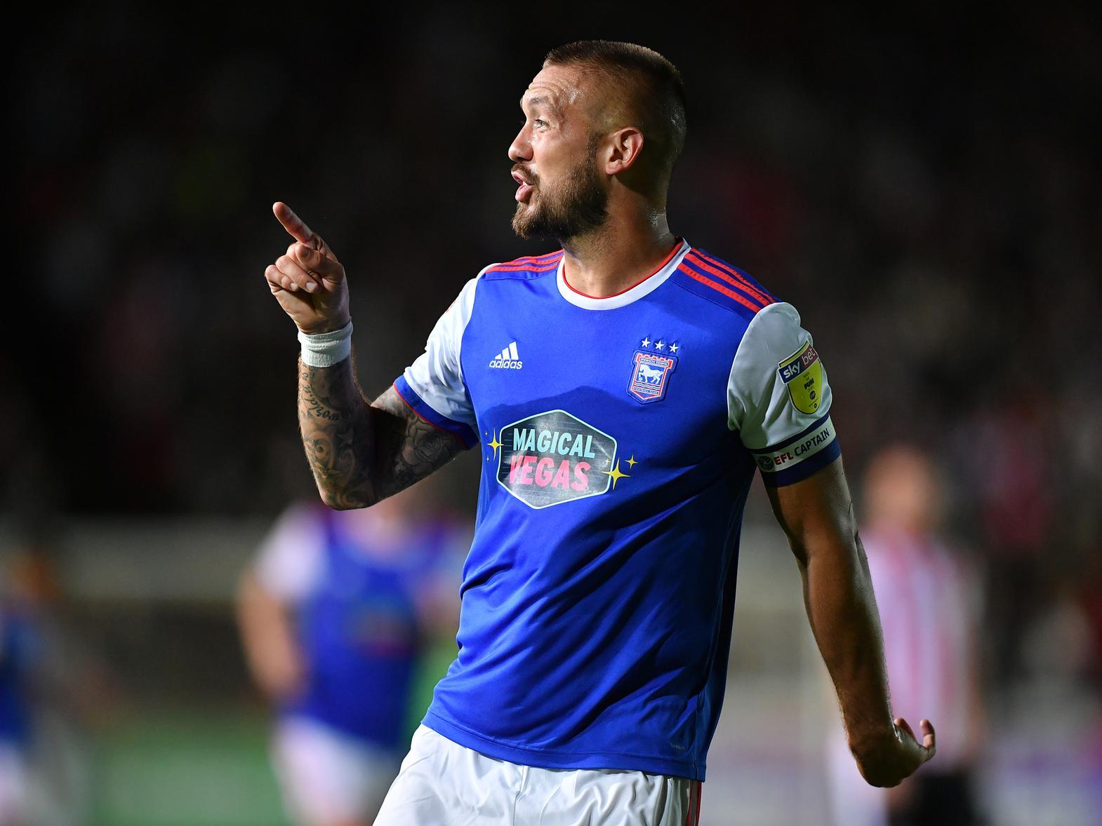 Was sent off for Ipswich Town as his side suffered an away loss to Portsmouth.