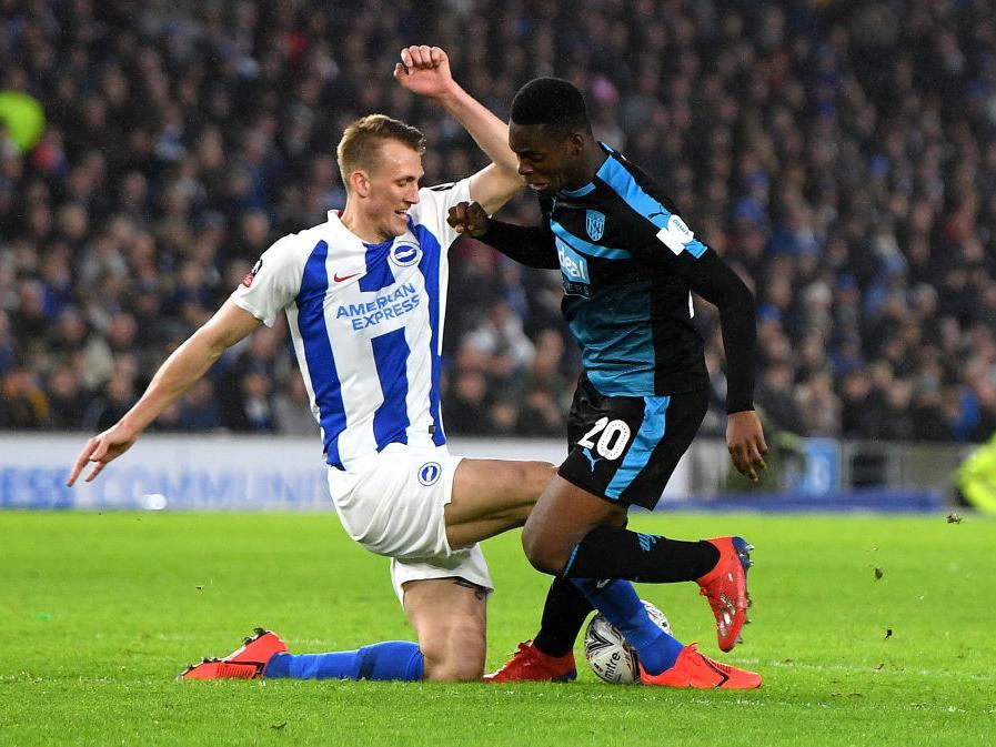 Booked after he was beaten for pace by Moura. Defended well in a tight Brighton back five. Unfortunate to concede with the performance he put in.