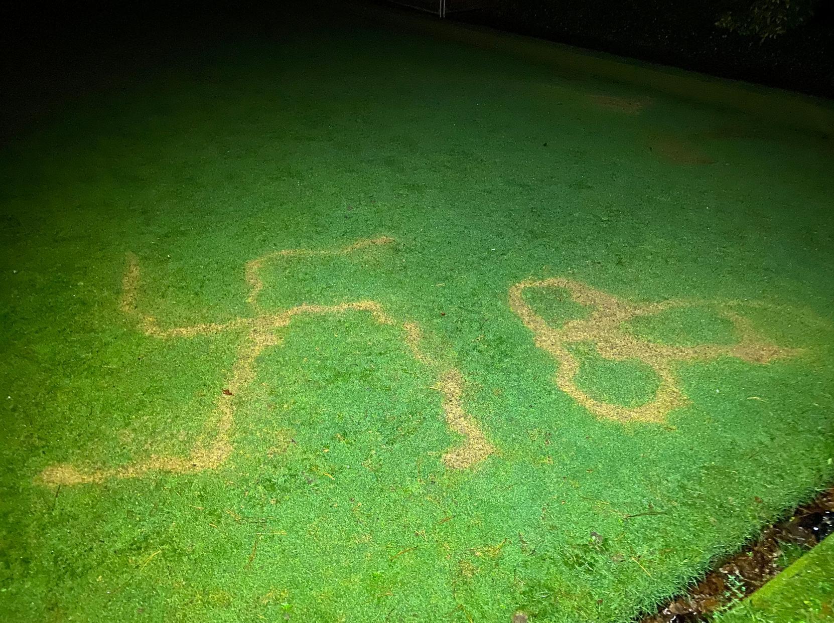 Church House Grounds in Tarring has been vandalised
