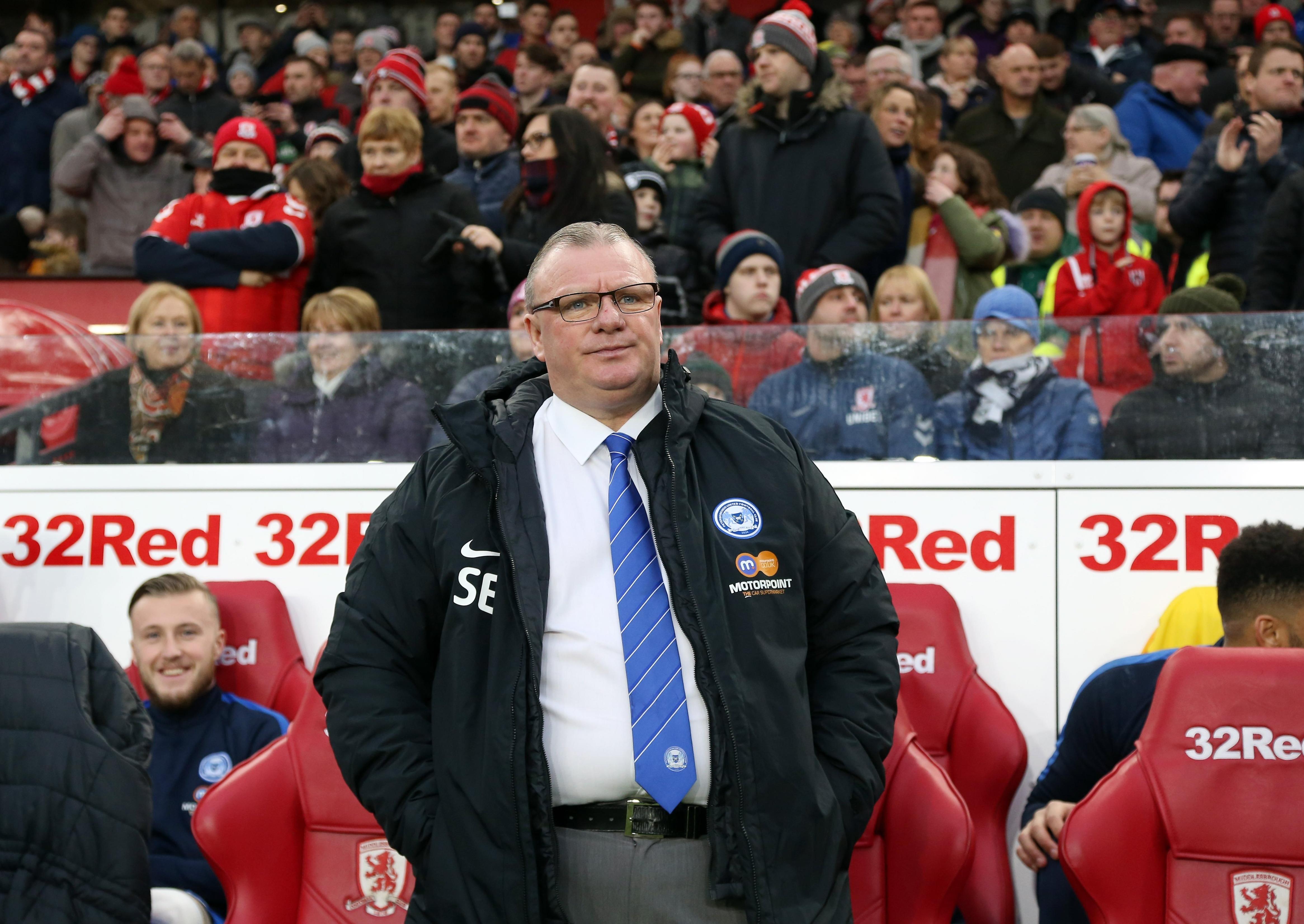 Posh sacked manager Steve Evans (right) in January when sitting sixth in League One. Darren Ferguson replaced him and Posh finished seventh.