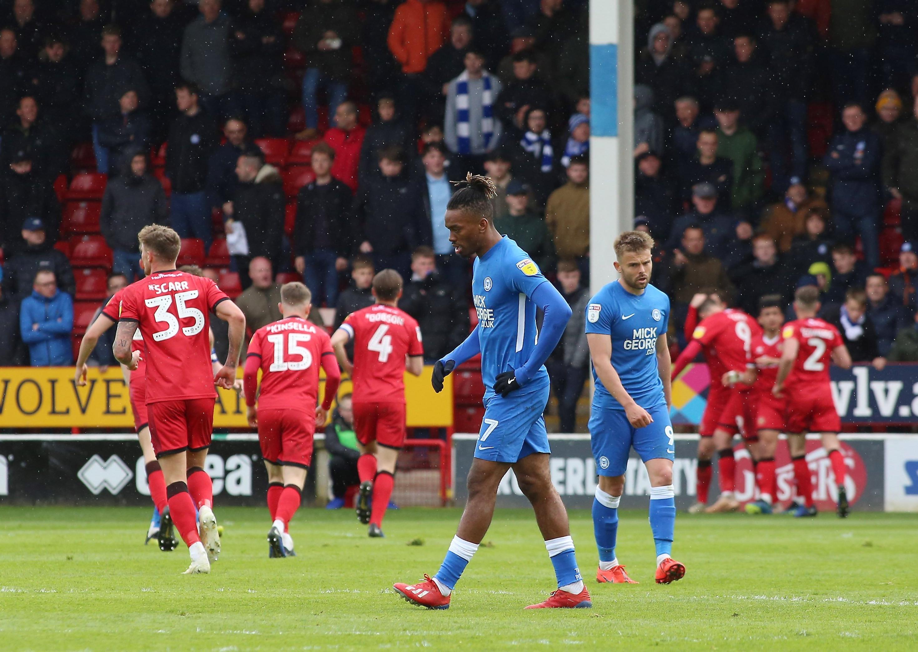 The worst Posh performance of the 2019 came at Walsall four days before the Pompey game when the relegation-bound Saddlers thumped Darren Ferguson's side 3-0.