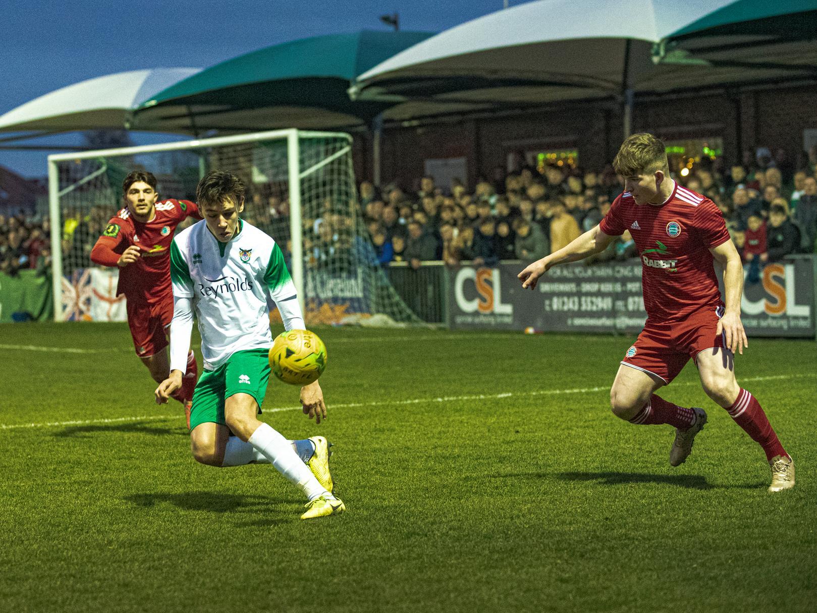 Action from the Rocks v Worthing / Picture: Tommy McMillan