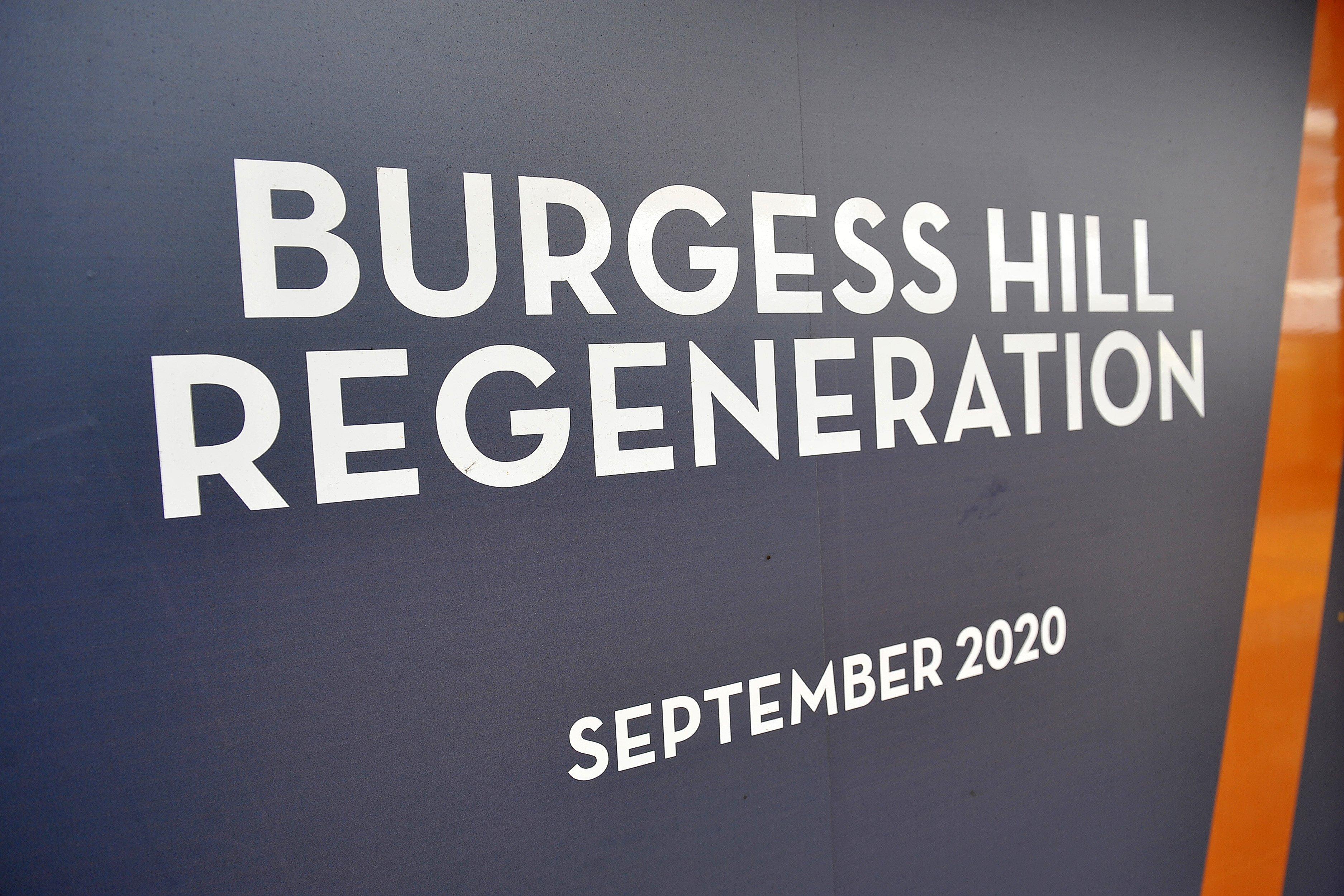 Burgess Hill shopping centre areas which are due for regeneration in 2020. Pic Steve Robards SR20010201 SUS-200201-134914001