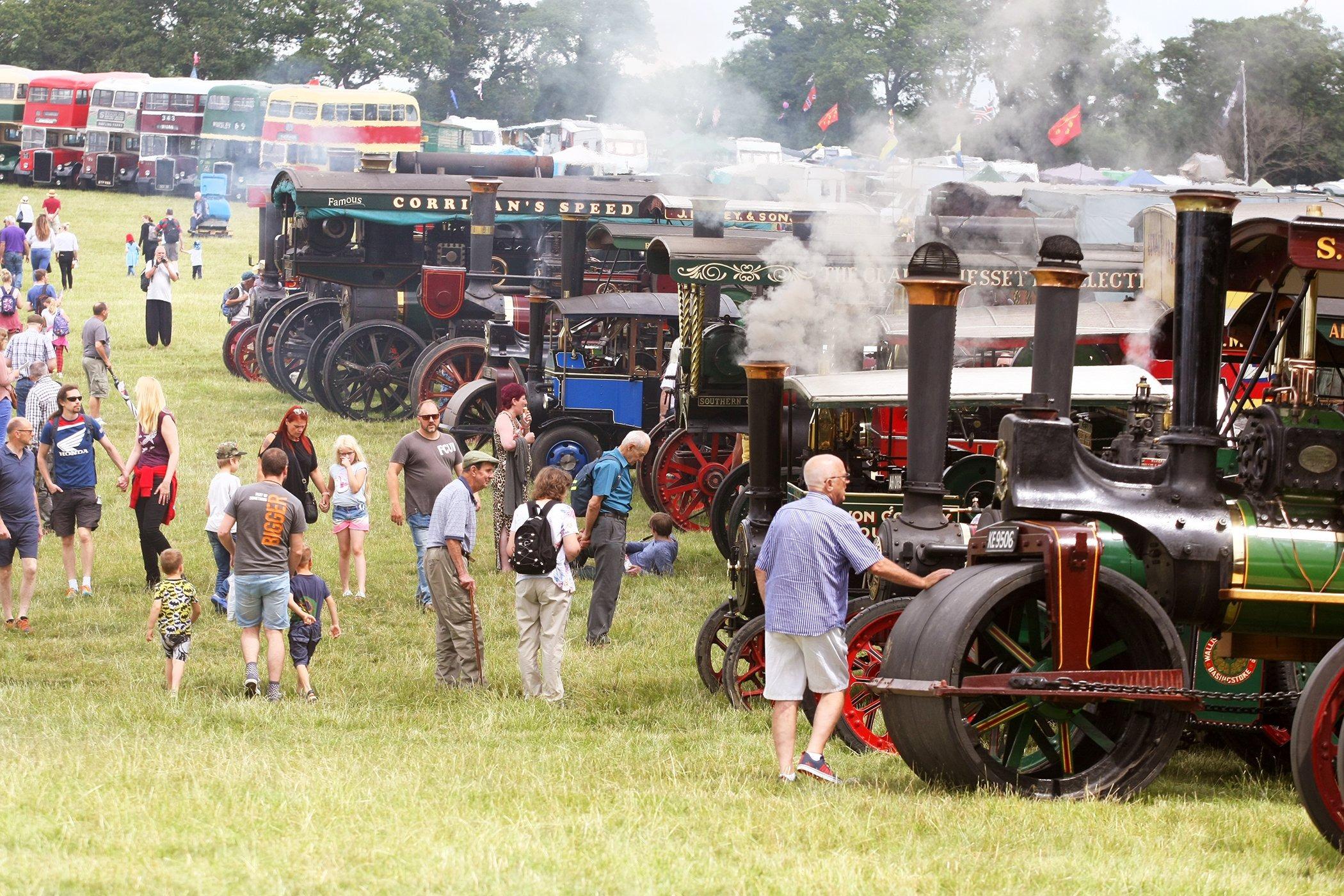 Wiston Steam Rally takes place on Saturday, July 11, and Sunday, July 12. Photo by Derek Martin DM1973561a