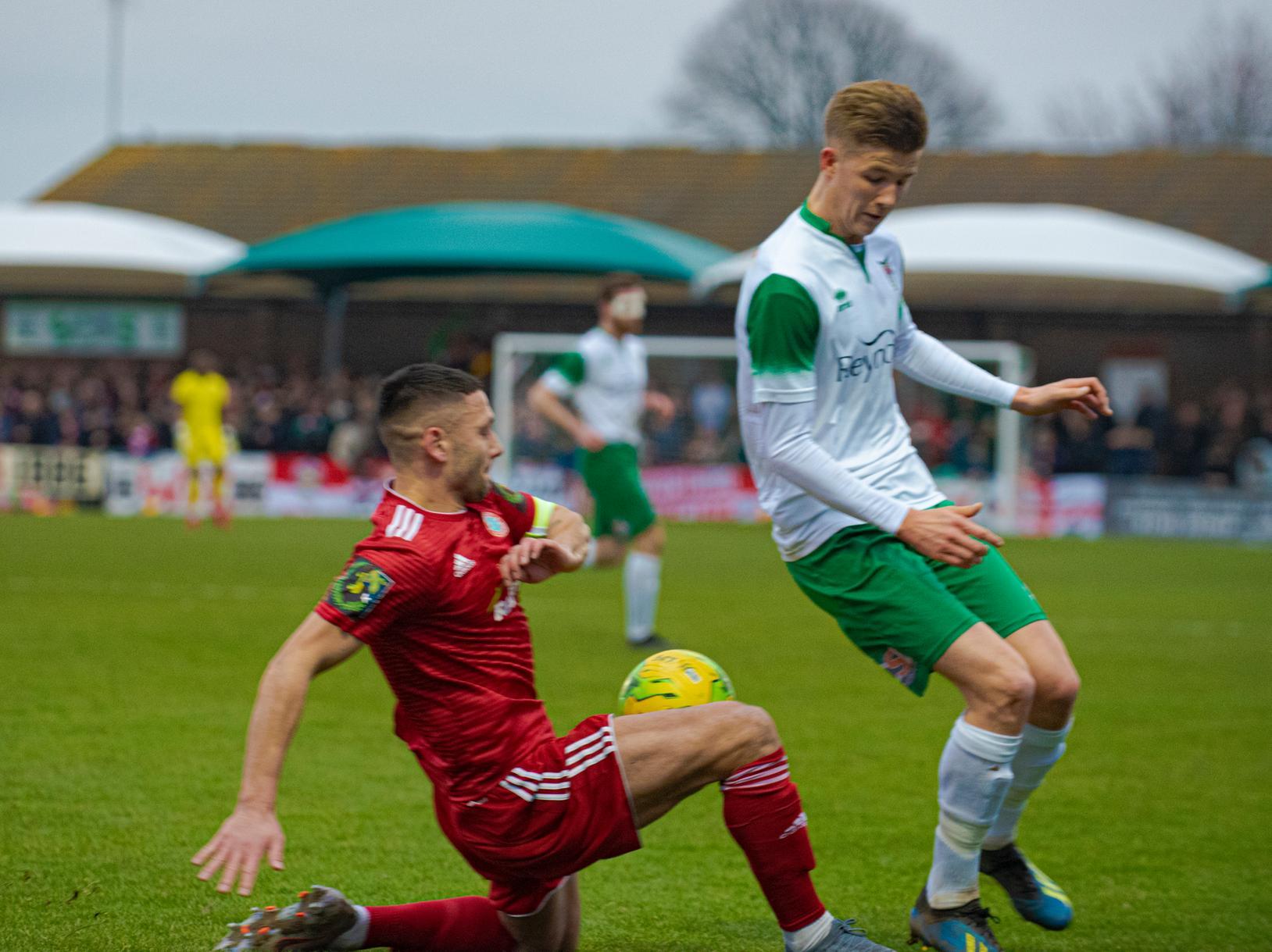 Action from the Rocks v Worthing / Picture: Tommy McMillan