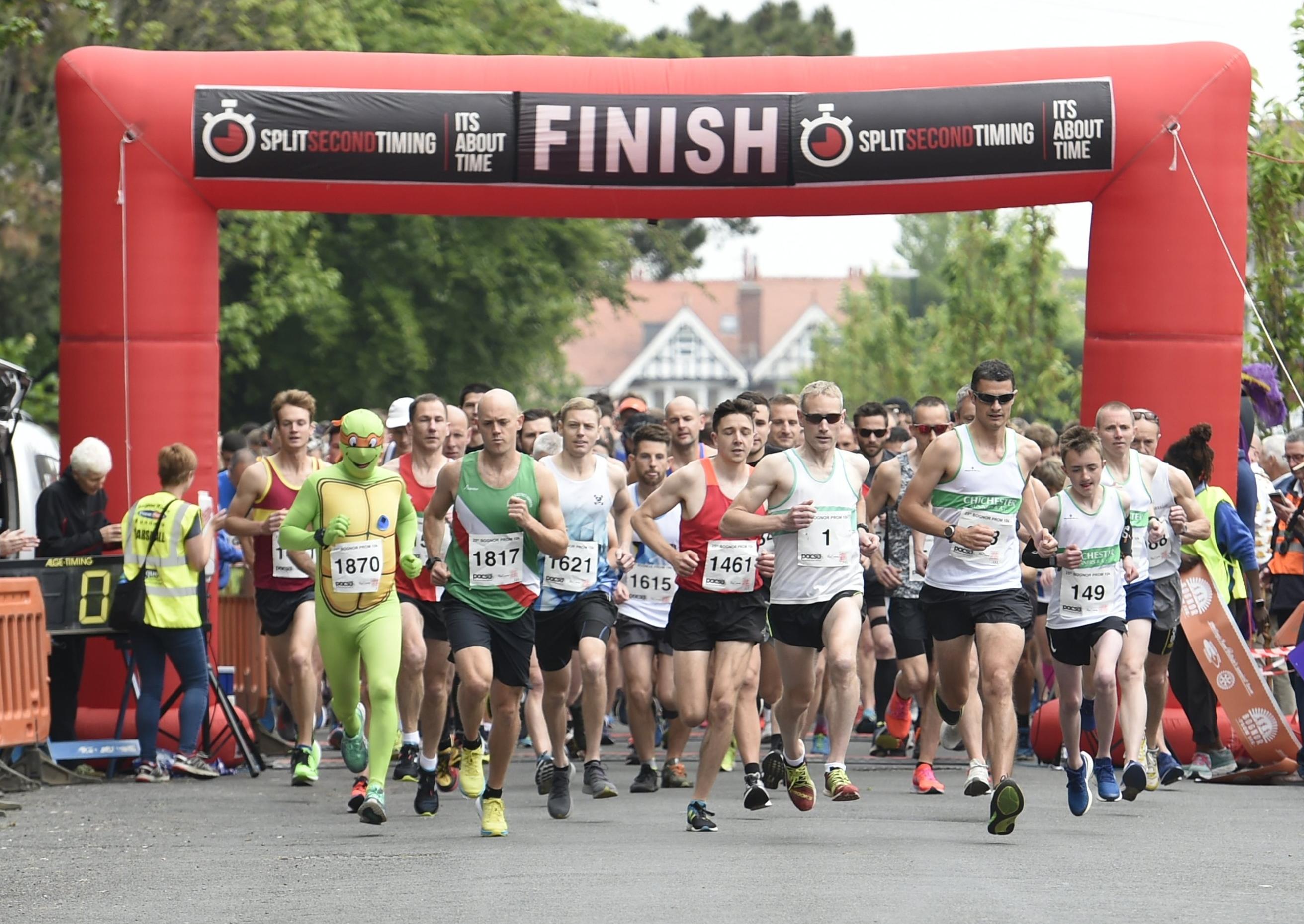 The Bognor Prom 10k takes place on May 17