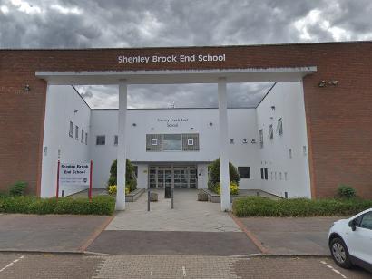 Shenley Brook End School's 233 KS4 pupils got a score of 0.2, which is above average.