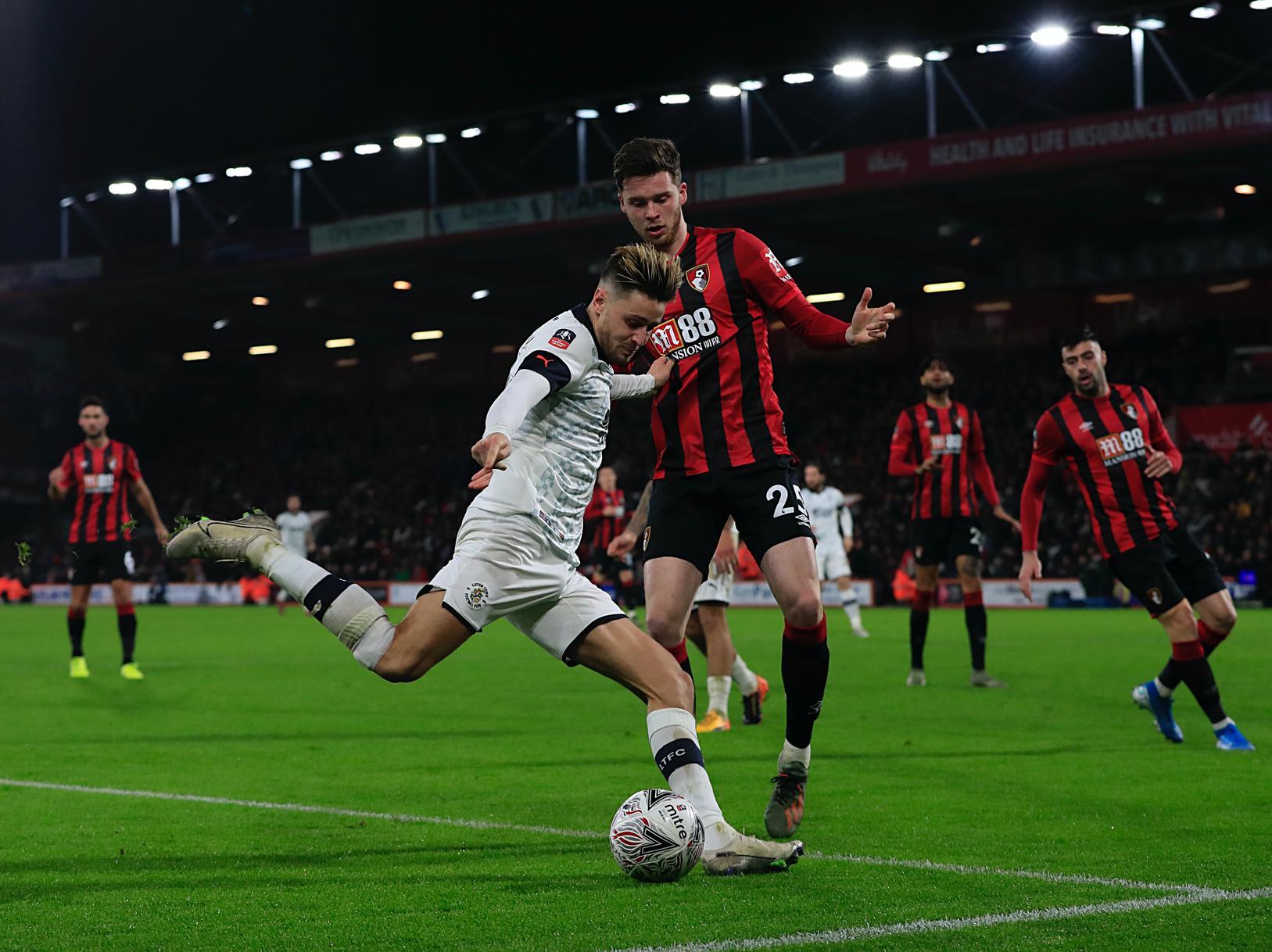 Despite the one-on-one miss, he gave absolutely everything on the night as the lone striker. Just never stopped running to try and ensure the Cherries defence had something to think about and his own team-mate an out ball.