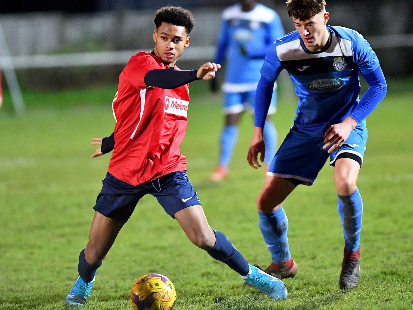 Academy Player Lewis Padmore got more game time