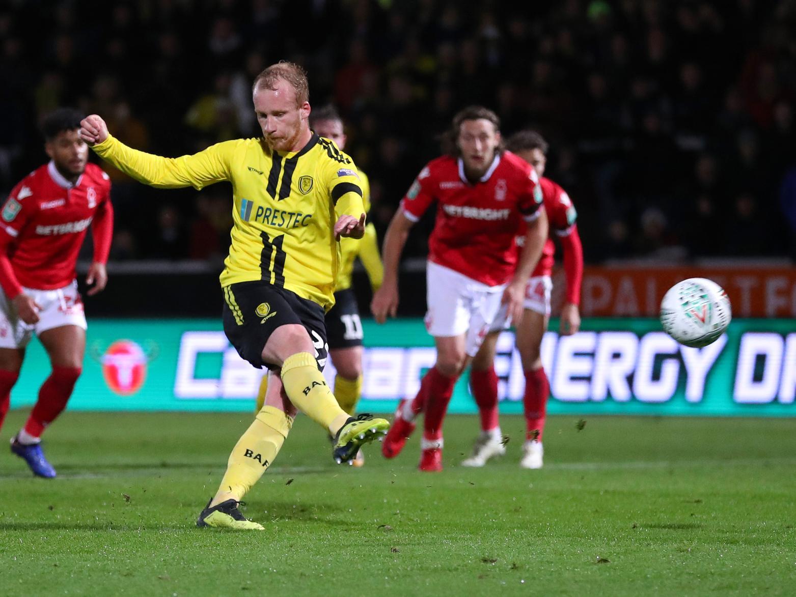Burton midfielder Liam Boyce has been linked with a move to Sunderland. (The Sun)