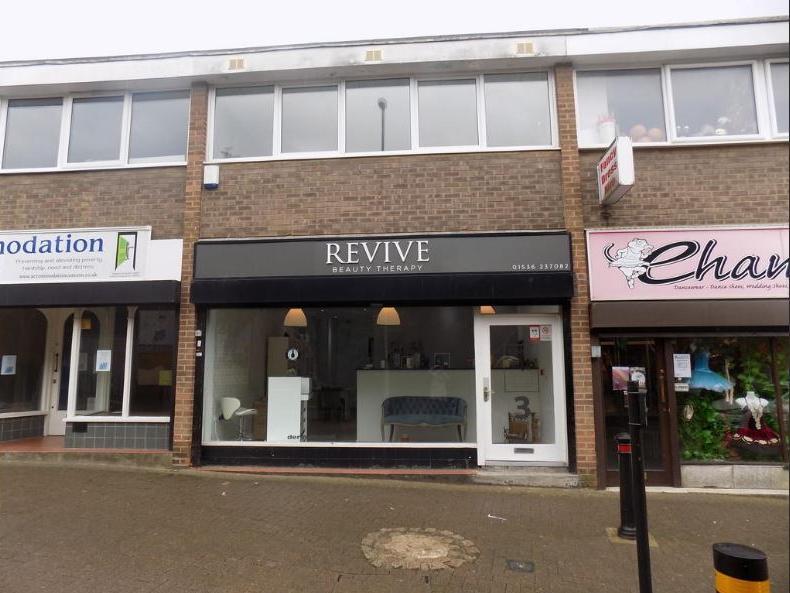 This former beauty salon is up for sale for 162,500. There are two floors with two treatment rooms.