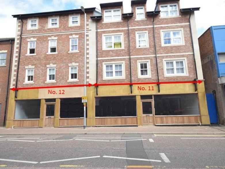 These two retail units on Newland Street will be available as a blank canvas for a business to design their own spaces. They come with a guide starting let price of 1,000 per month.