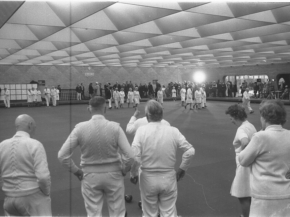 The opening of the centre