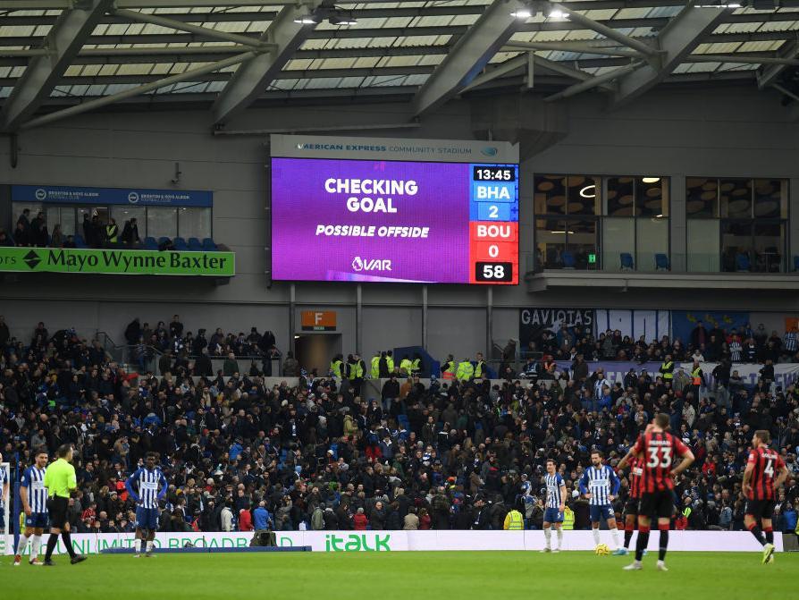 Where would Brighton be in the Premier League table if VAR didn't exist?
