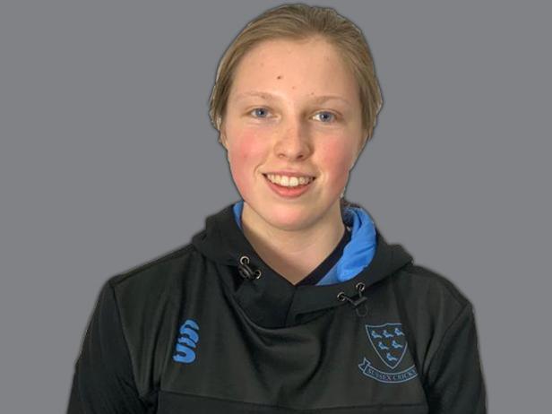 Also entering her first year on the programme,15-year-old Sophie is a right-arm seamer and batter. She attends Steyning Grammar School and plays for both West Chiltington CC and Ansty CC.