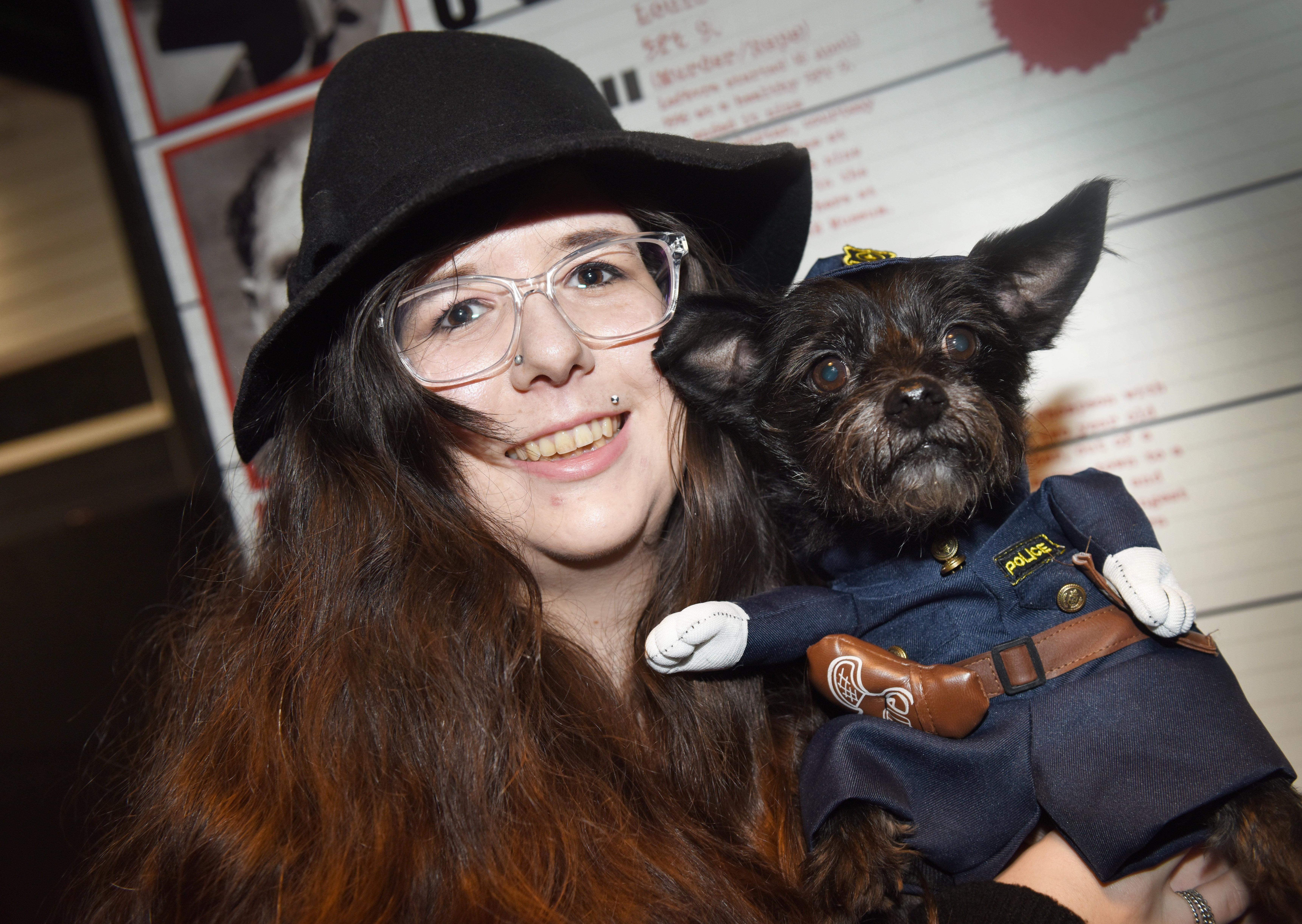 Dress Up Your Dog Day at the True Crime Museum in Hastings

Hanora Kew with Rocket. SUS-201201-162927001