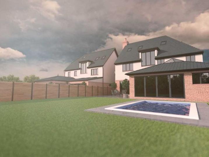 This new build home boasts more than 4,500 sq ft of modern living space across four floors, and sits in a corner plot just a five minute drive from local amenities. It is due for completion in May 2020. Price: 1,695,000 GBP