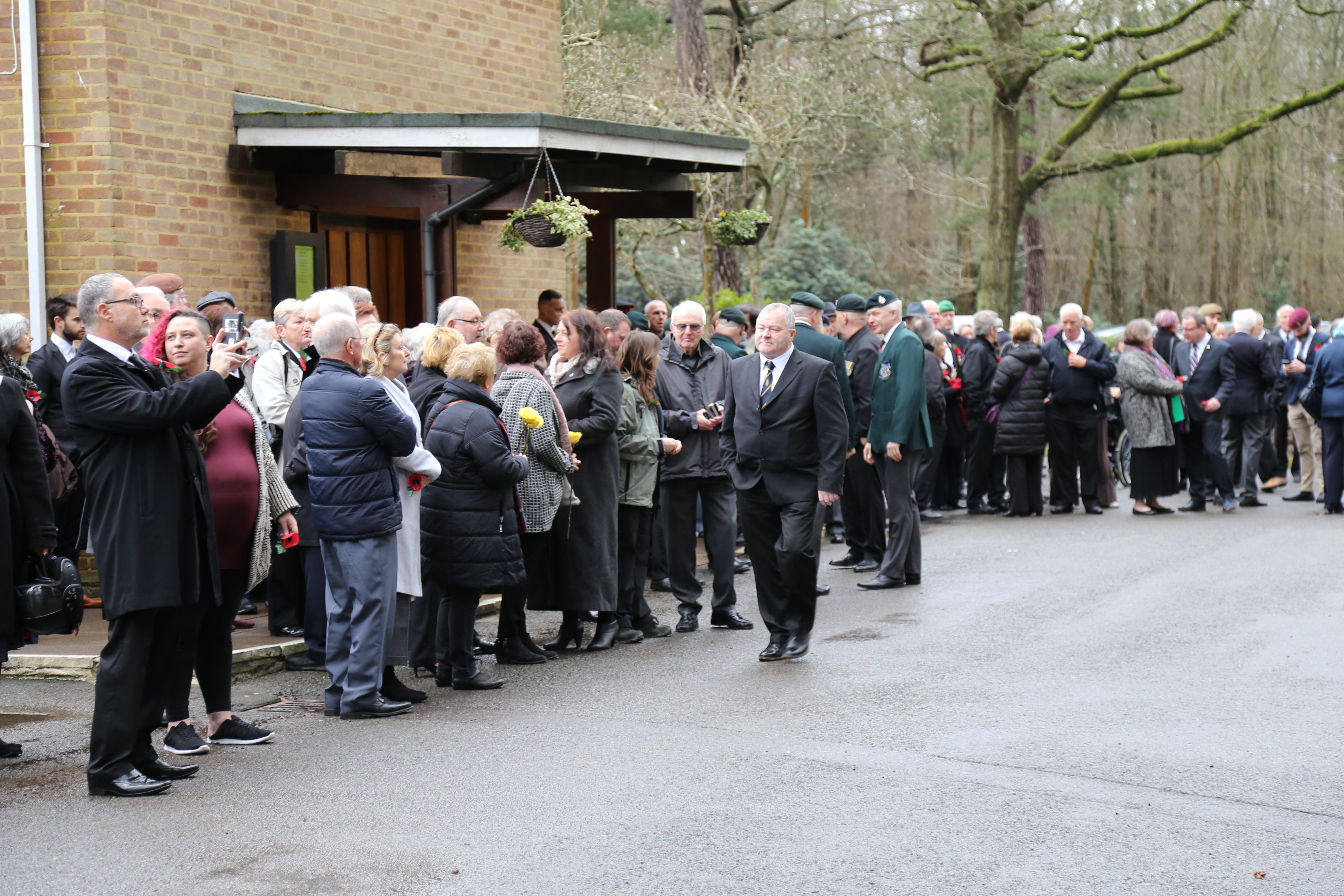 World War Two veteran Don Puttock's funeral