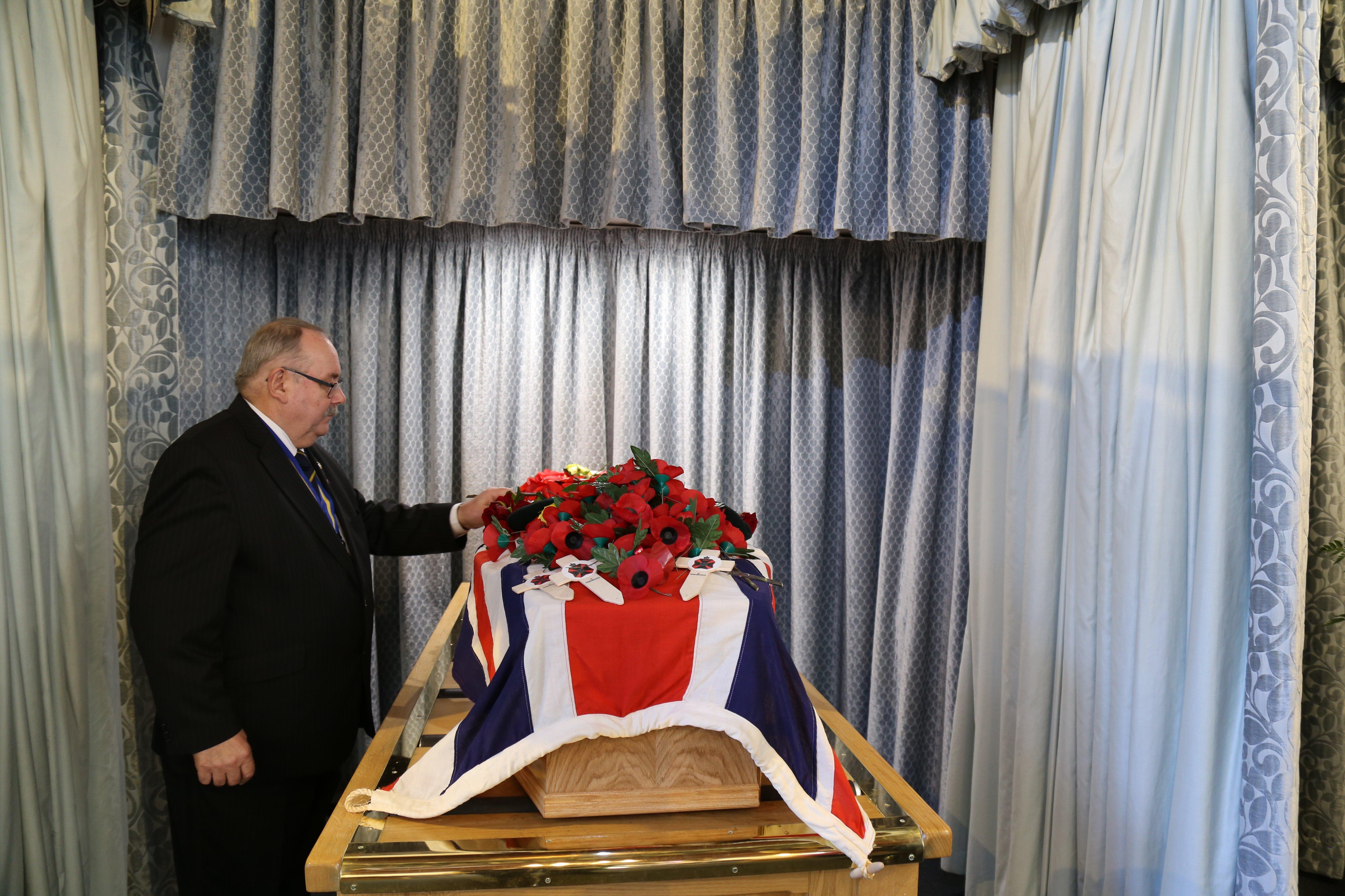 World War Two veteran Don Puttock's funeral
