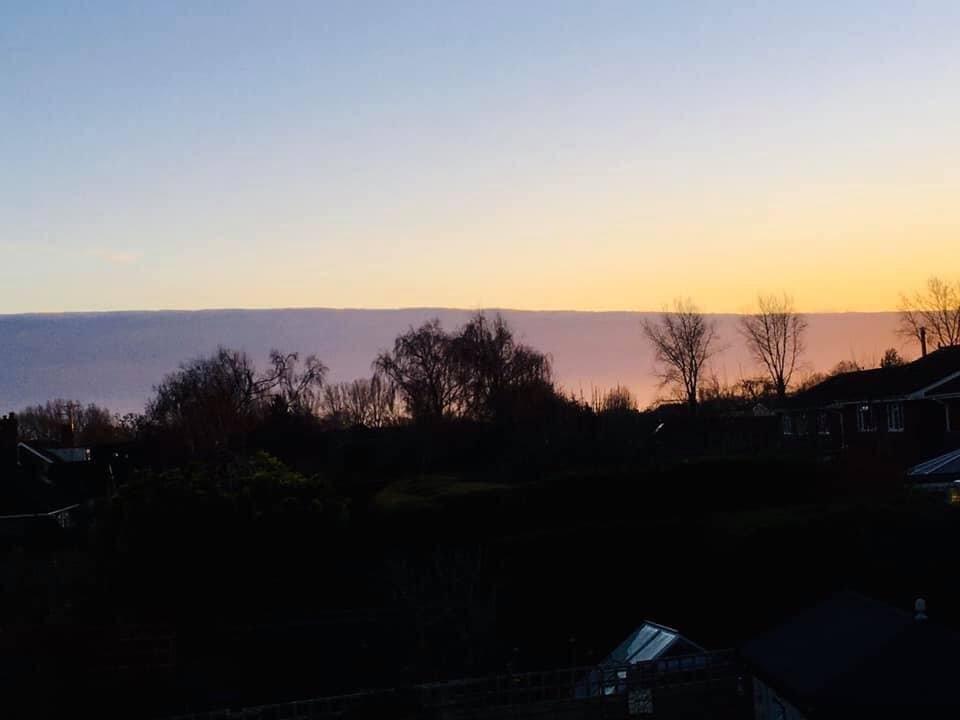The cloud snapped in Fishbourne by Iain Jessup