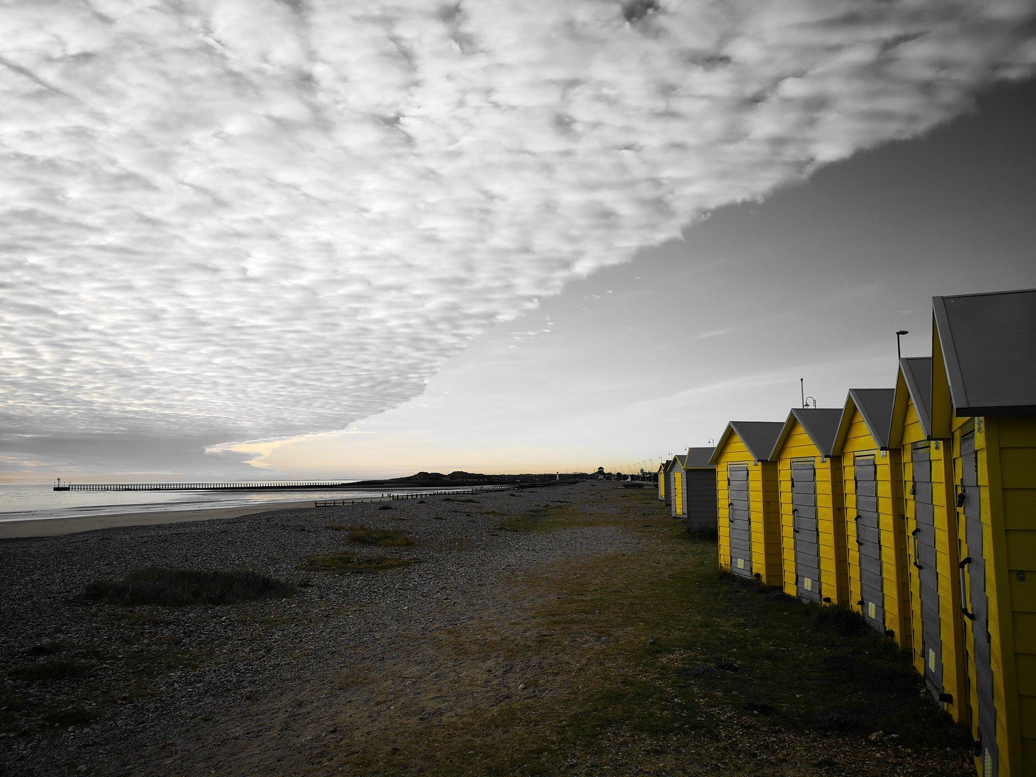 Clouds over the seafront. Picture: Mark Justin