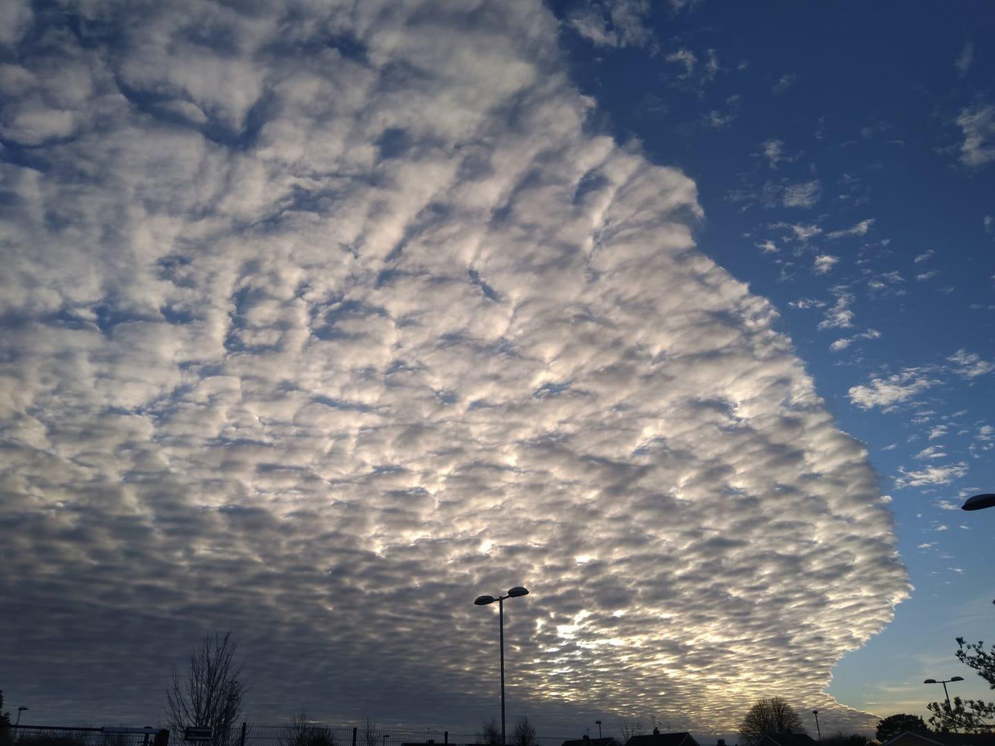 Clouds covering the sky. Picture: Lisbeth Bathory Stark