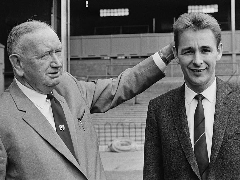 Derby finished 1966/67 18th in Division Two, and manager Tim Ward left the club - to be replaced by Brian Clough. Clough and assistant Peter Taylor guided the Rams to promotion and then the English title in 1972