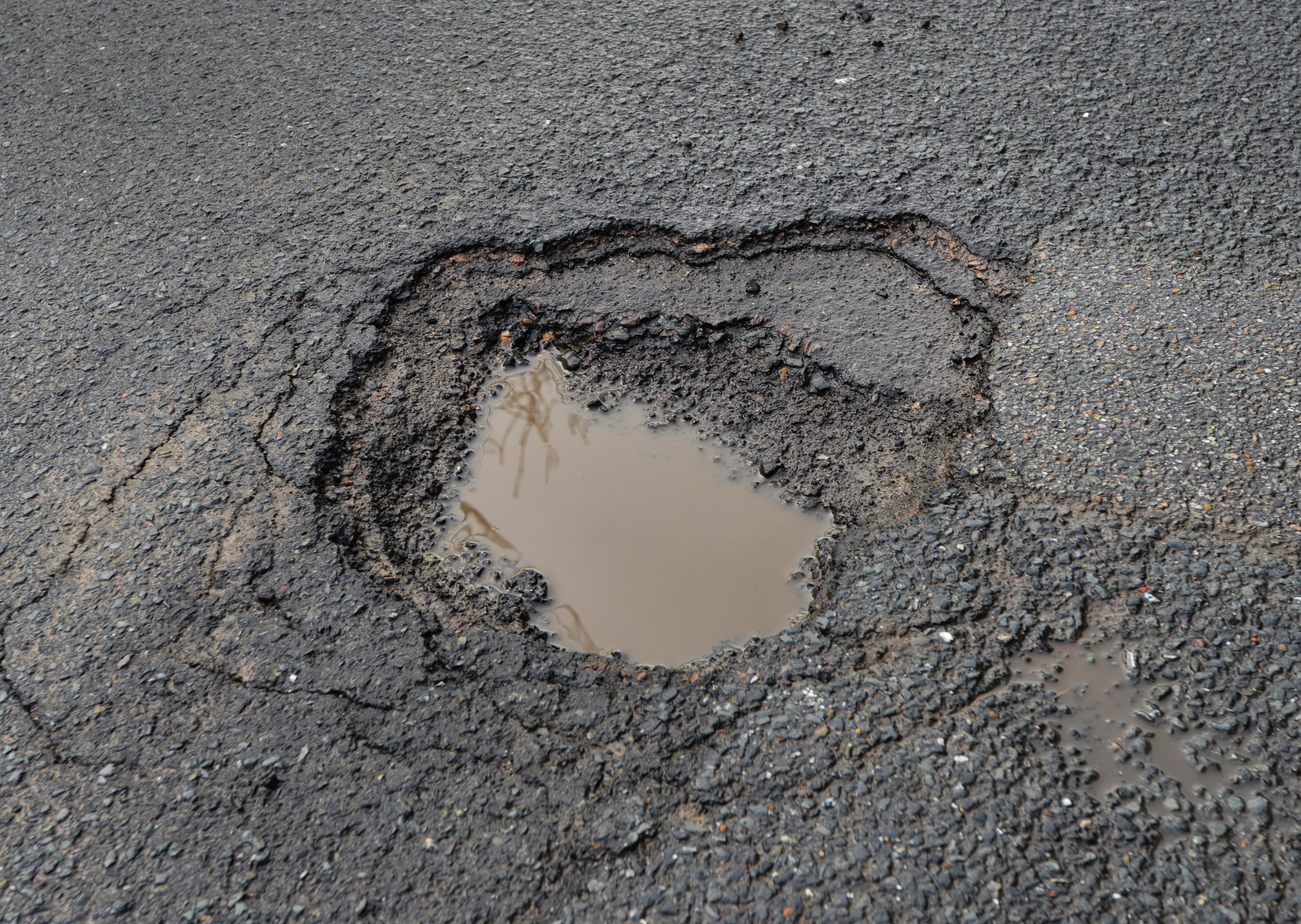 Potholes: Pevensey Road, St Leonards. SUS-200127-135404001