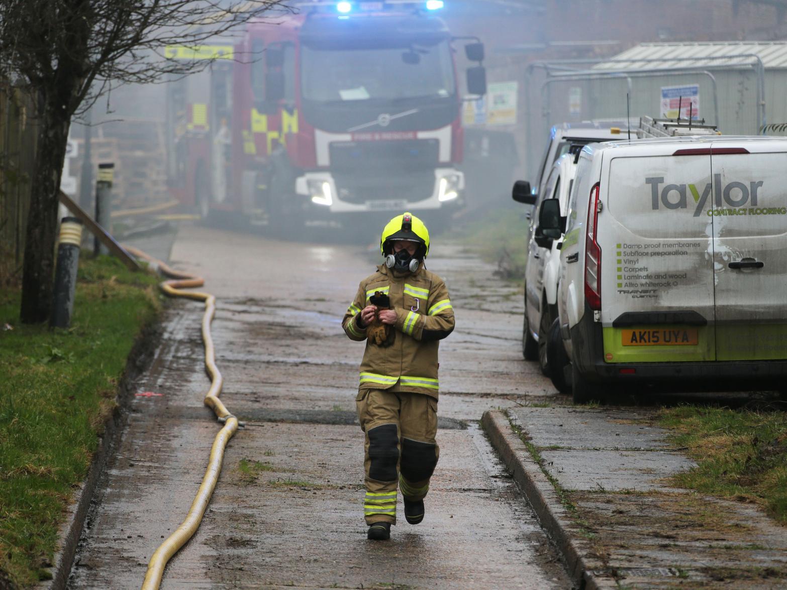 Fire at Haywards Heath college in Harlands Road