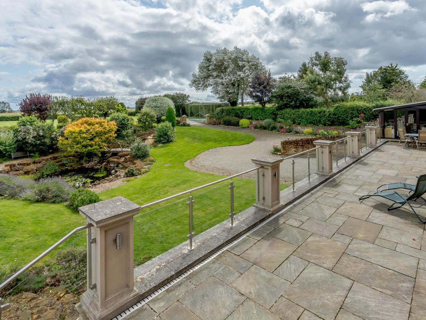The gardens are landscaped. Photo: Fine and Country.