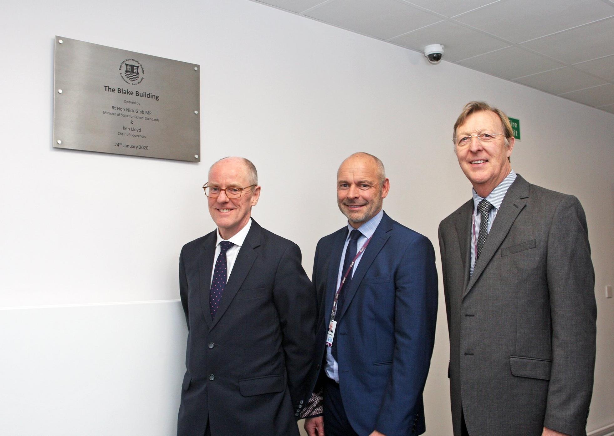 The official opening of the new Blake Building