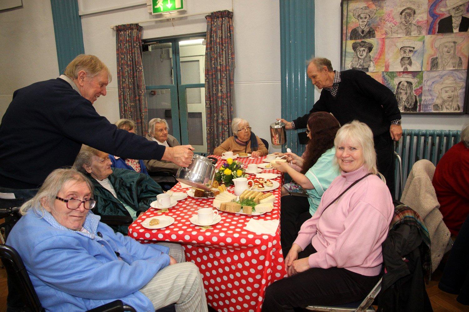 Fun at Uckfield Rotary Seniors' Party