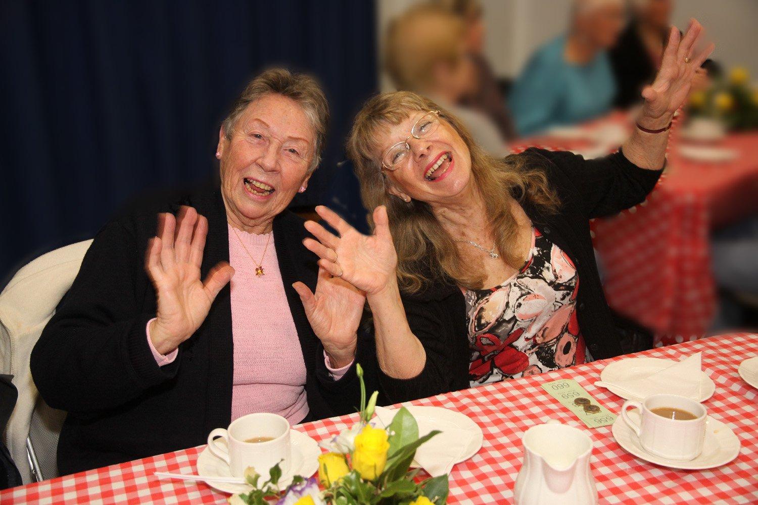 Fun at Uckfield Rotary Seniors' Party