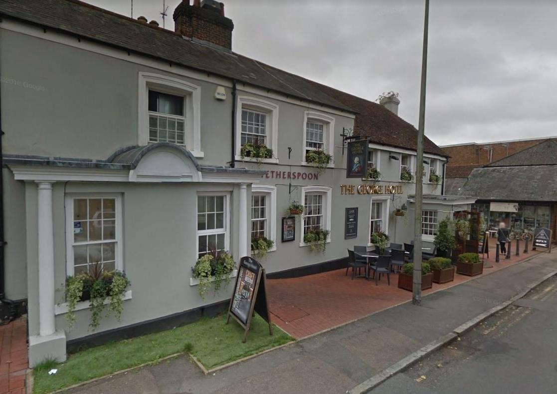 The George Hotel, George Street, Hailsham: Praised as a 'great meeting place' and one of Wetherspoon's best, this pub scored 4 out of 5