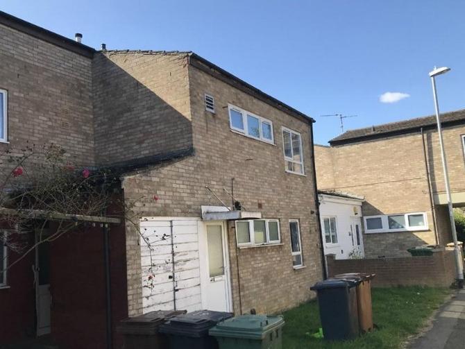 This spacious three-bed ground-floor maisonette on the Danesholme estate in Corby has a big lounge, a private garden and is priced to sell. It's on the market for 109,995.