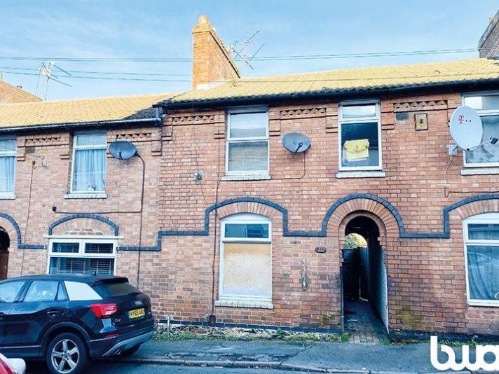 With a guide price of just 29,000, this is the cheapest of all our renovation properties. It's likely to go for more than that at the auction at the end of the month but this Sackville Street terrace has three bedrooms and the original ornate brickwork at the front of the property.