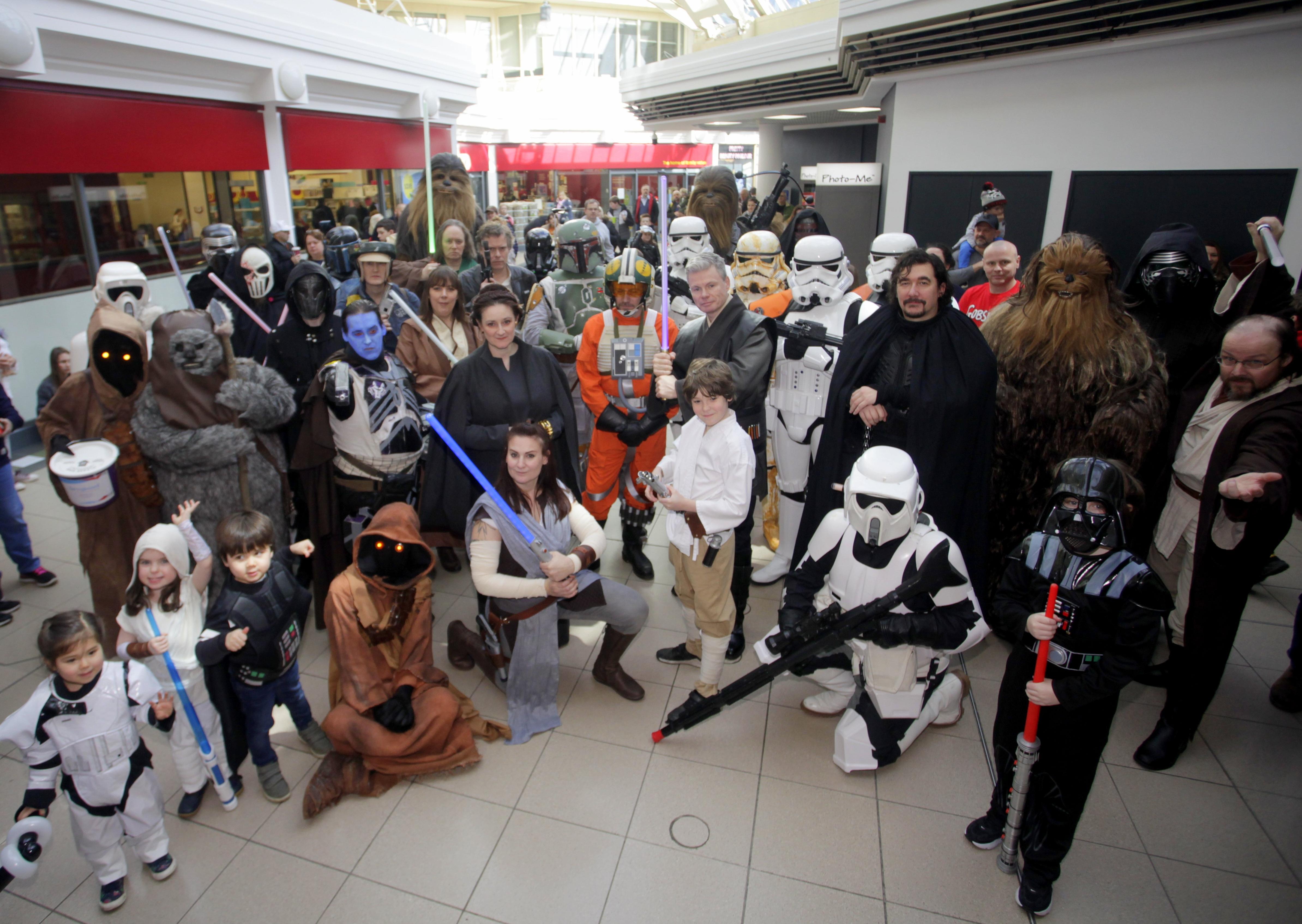 Star Wars Day in Horsham.
