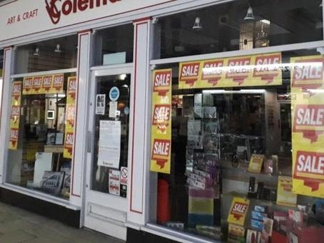 The stationery retailer closed its branch in Cowgate after more than 36 years in the city