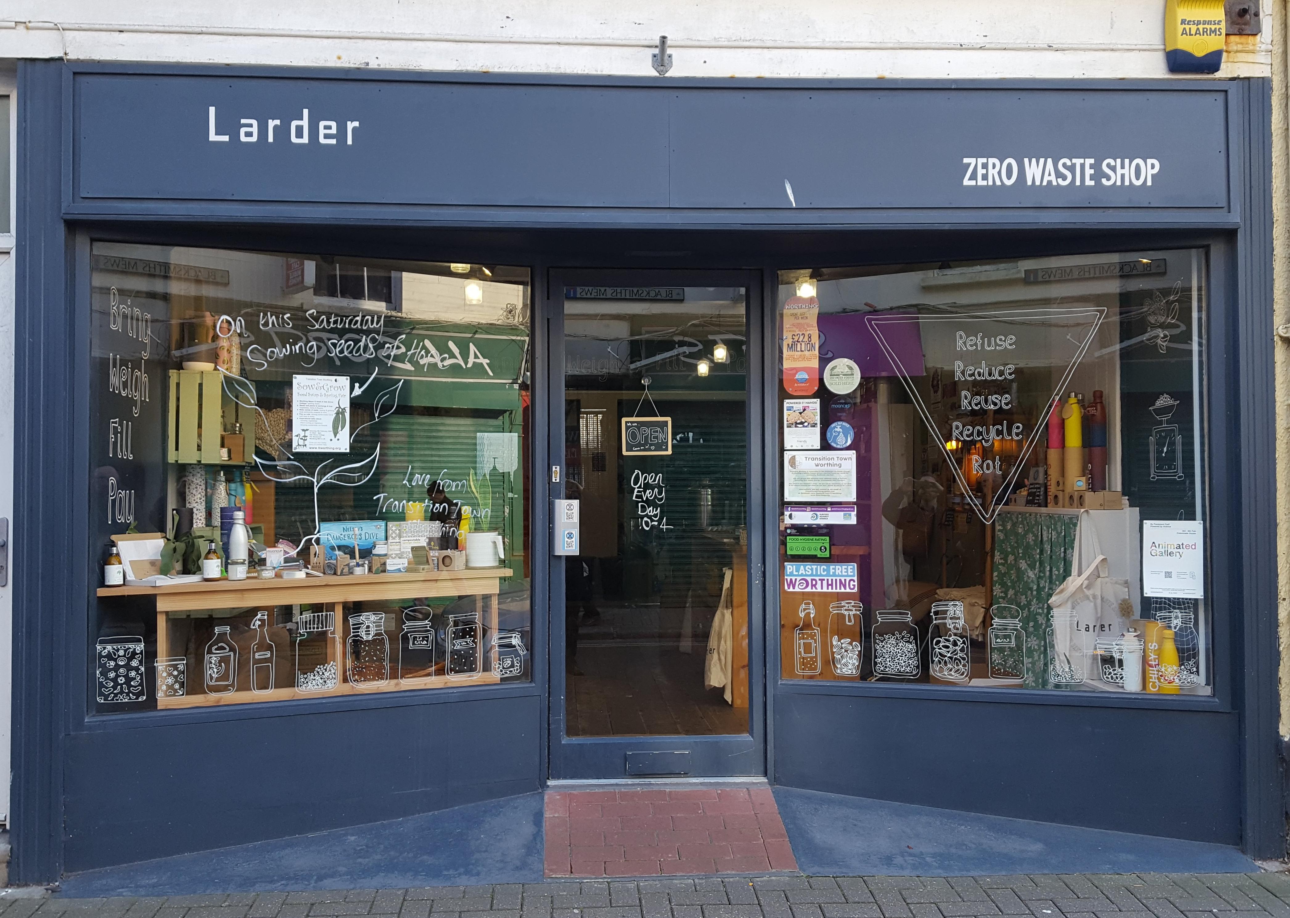 In November 2018, this zero waste store started selling its sustainable wares at the western end of Montague Street