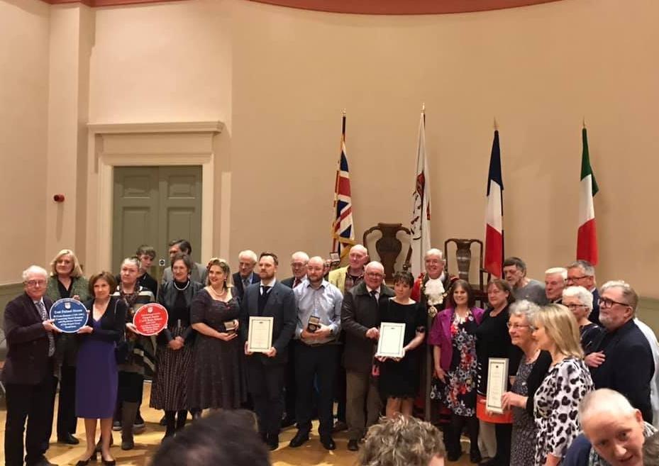 John Coldstream, not pictured individually, was awarded for his outstanding contribution to arts and community in Chichester.