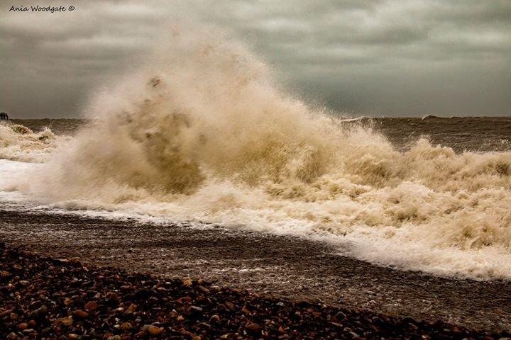 Storm Ciara brought strong winds to Eastbourne seafront yesterday (Sunday) - Photo by