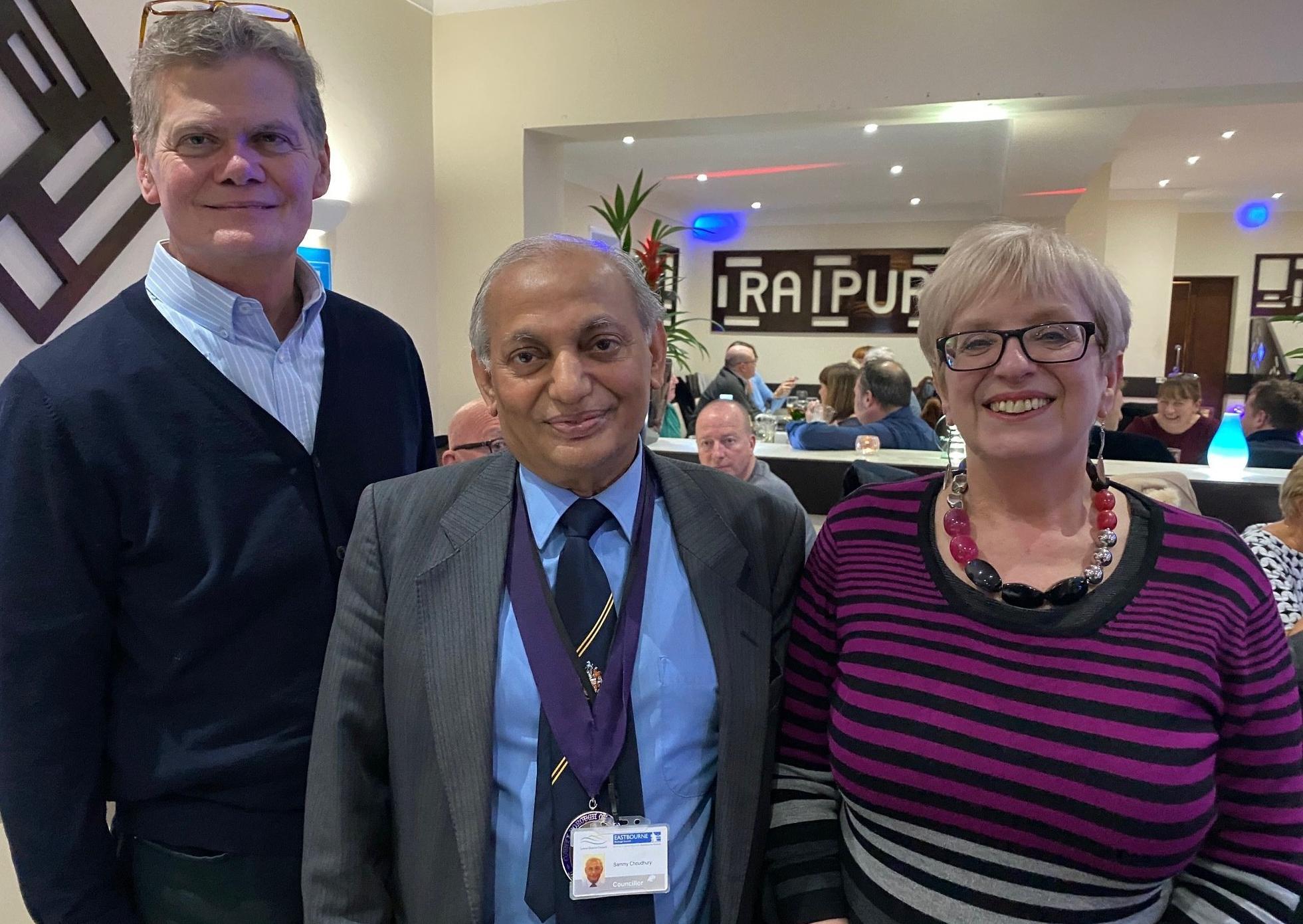 Raipur Indian restaurant held a fundraising evening for the Friends of Eastbourne Hospital. SUS-201202-094918001