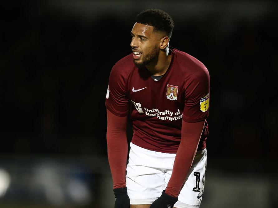 Cobblers' tactics rely heavily on his aerial prowess but Swindon did their homework and contained him well, so much so he was replaced on the hour... 5.5