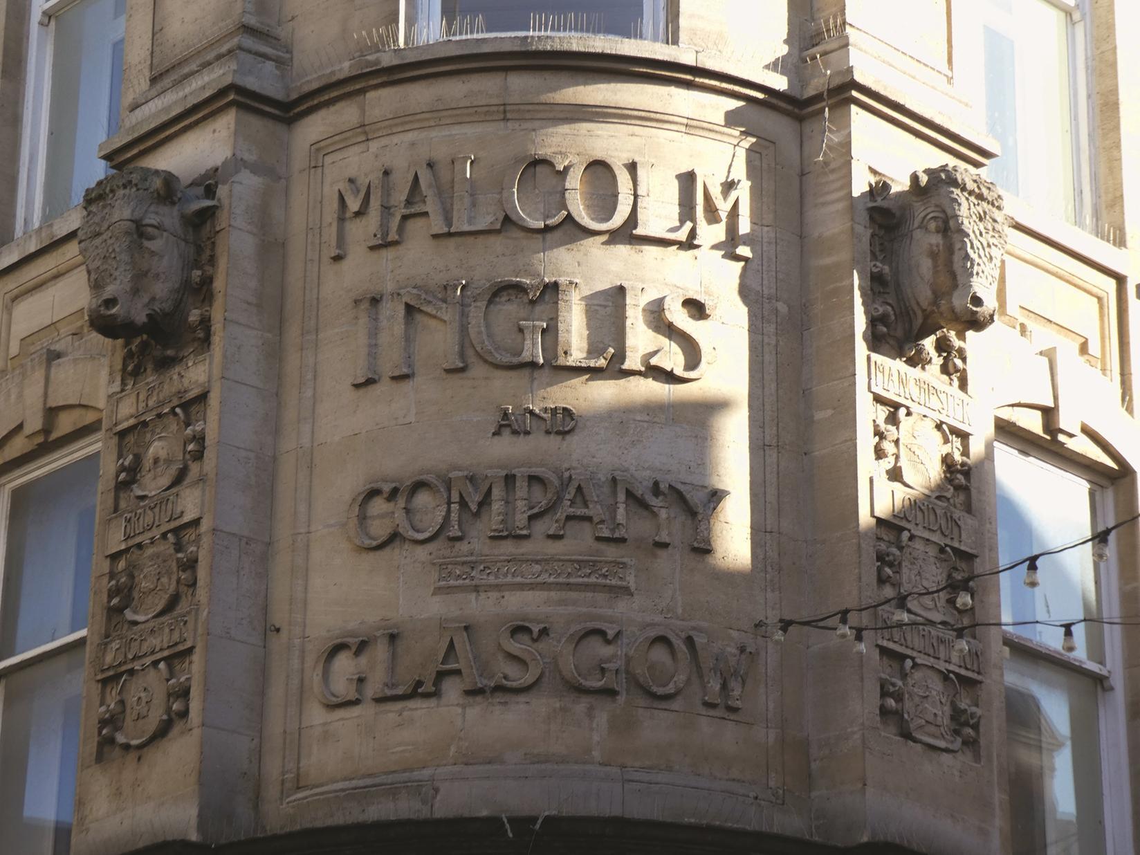 The former Malcolm Inglis and Company building is grade II-listed and was built in 1900 for the leather and hide importers from Glasgow. The building was then used by the council, a pub and now Subway. Photo: Amberley Publishing