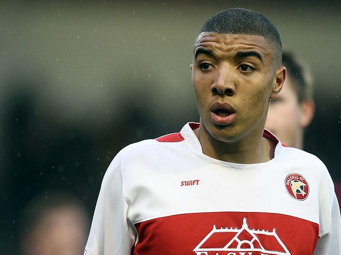 A 19-year-old Troy Deeney came on as a second half substitute for Walsall