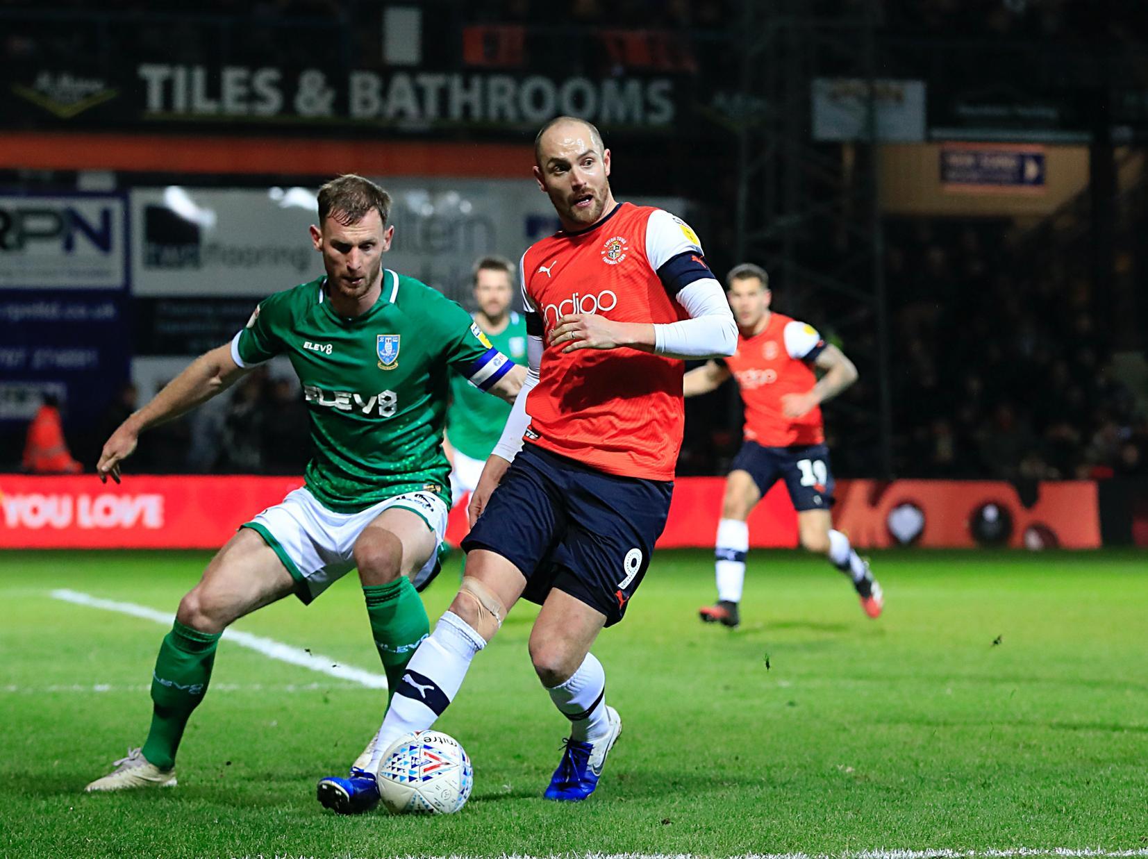 Great to see him back out on the pitch for Luton as he made a long-awaited return from his knee injury. Played his part in ensuring the ball stuck up front in the final 20 minutes.